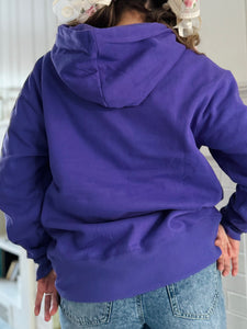 Purple Bow Hooded Sweatshirt