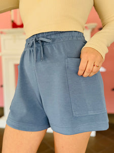 Modal Shorts Color Sky Blue