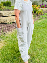 Grey Sleeveless Jumpsuit