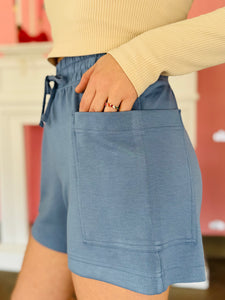 Modal Shorts Color Sky Blue