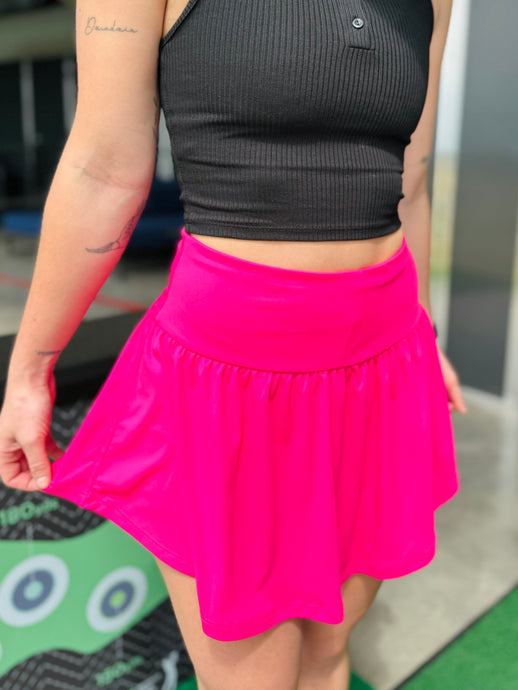 Hot Pink Skort