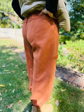 Oversized Rust Cargo Sweatpants