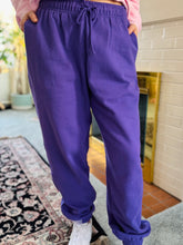 Purple Bow Joggers