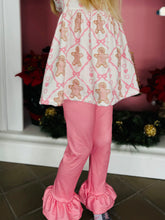 Kids Pink Ruffle Pants