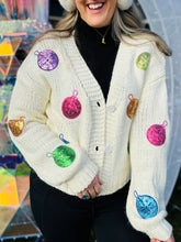 Sequin Ornament Cardigan