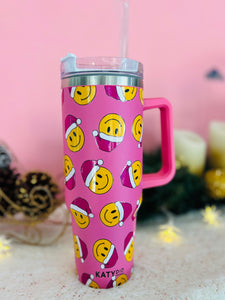 Holiday Smiley Tumbler