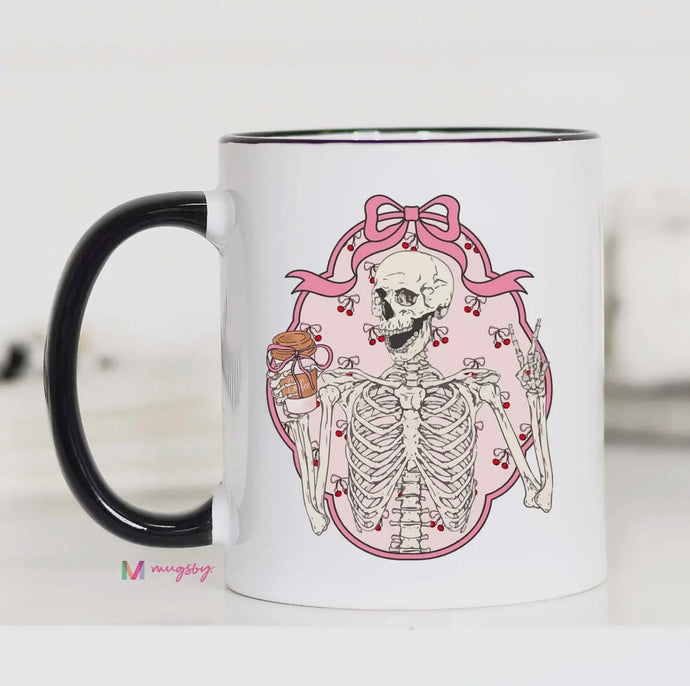 Skeleton Coquette Mug