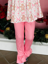 Kids Pink Ruffle Pants