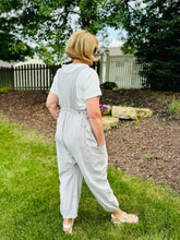 Grey Sleeveless Jumpsuit