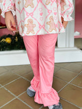 Kids Pink Ruffle Pants