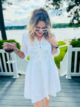 White Coverup Dress