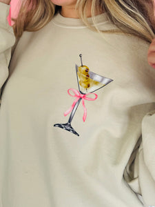 Filthy Martini Crewneck