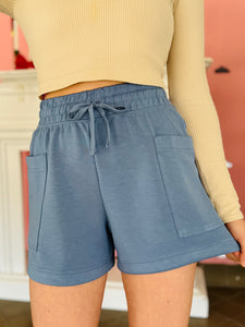 Modal Shorts Color Sky Blue